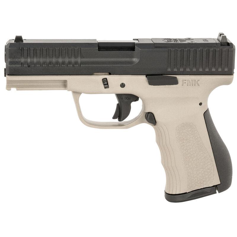 FMK MACH 9 9MM 4in BBL 804 TRIGG 1 14RD MAG OR SLIDE - TITANIUM GREY