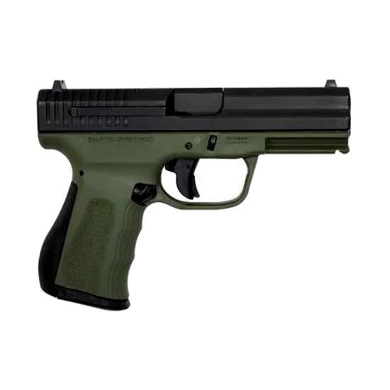 FMK G2 9MM 3.87'' BBL, 804 TRIGG (1) 14 RND MAG OD GREEN