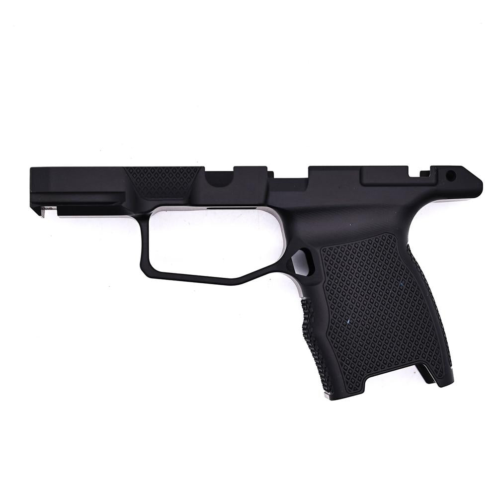JUGGERNAUT JT P365 GRIP MODULE W/ SAFETY 10-XL BASE PLATES ANODIZE BLACK