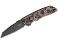 Hogue Deka ABLE Folding Knife 3.25 Black Mod Wharncliffe FDE G-10