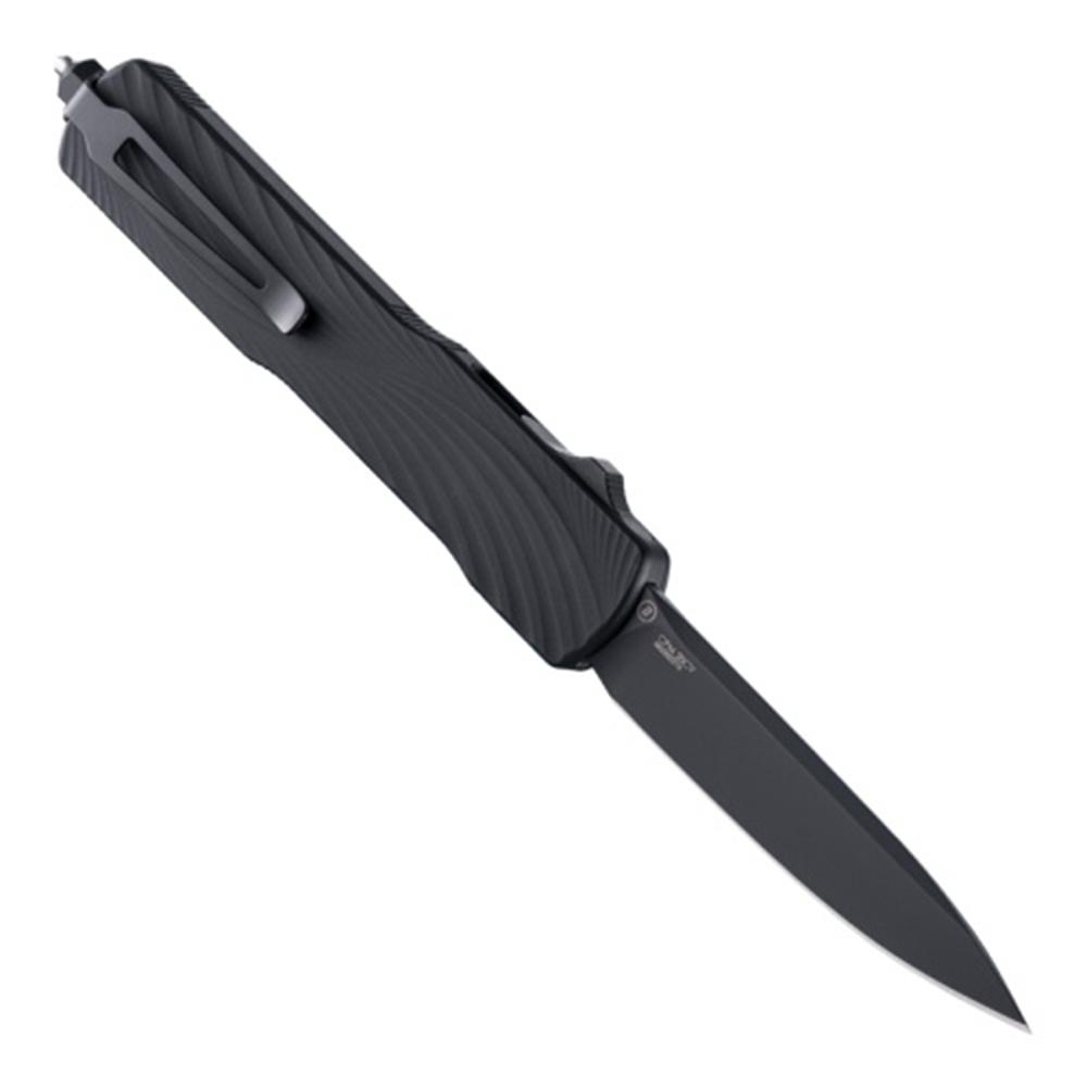 Counterstrike Out the Front Automatic 3.35 Drop Point Blade 20CV - Black