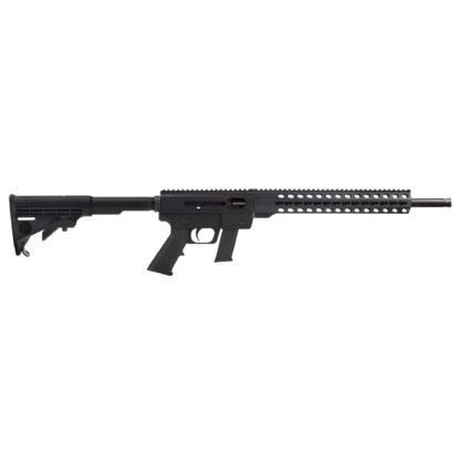 Gen3 9mm 17in Thrd Brl 13in M-LOK Rail 6-pos Stk Glock Mag Blk