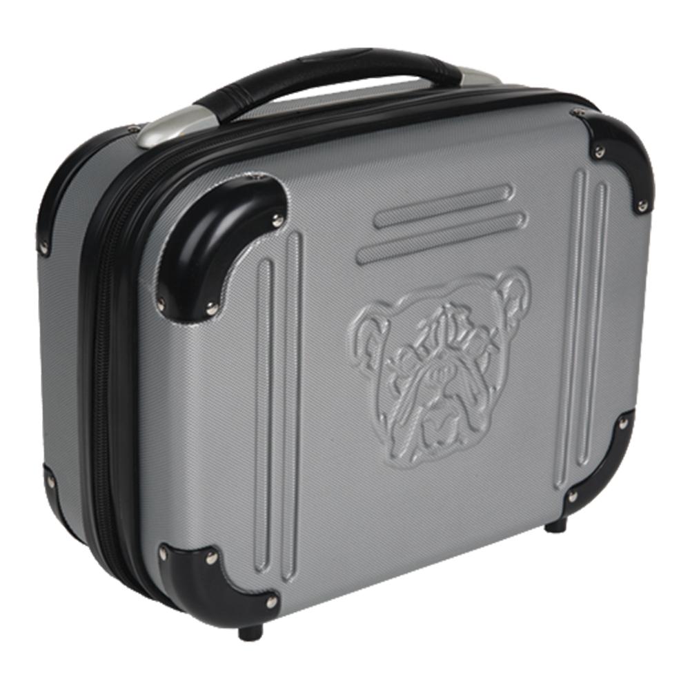 9x12x5 Grey Mold Dbl Pistol Case w/TSA combo lock-hndle-heavy duty eggcrate