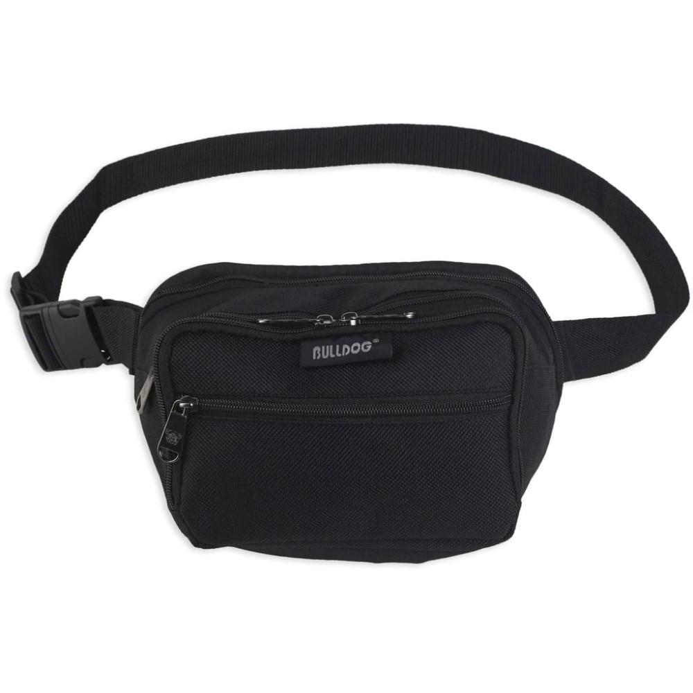 Fanny Pack Holster Black with black trim - medium