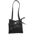 Cross Body Style Purse w/Holster - Black (9.5 x 9.5 x 1.5)