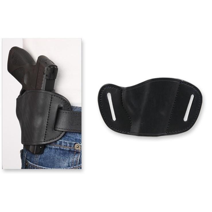 MOLDED LEATHER BELT SLIDE SMALL
