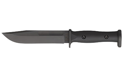 KBAR SLABBY FIXED 6.86" BLK W/SHEATH