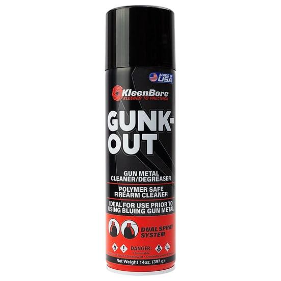 KleenBore Gunk Out Gun Metal Cleaner/Degreaser 14oz. Spray Can