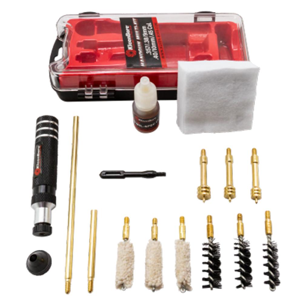 KleenBore Multi-Handgun .38/9/10mm/.40/.45 Caliber Cleaning Kit
