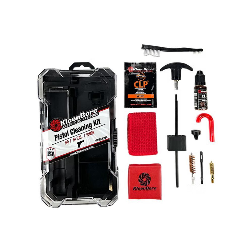 KleenBore 40/41/10mm Handgun Cleaning Kit