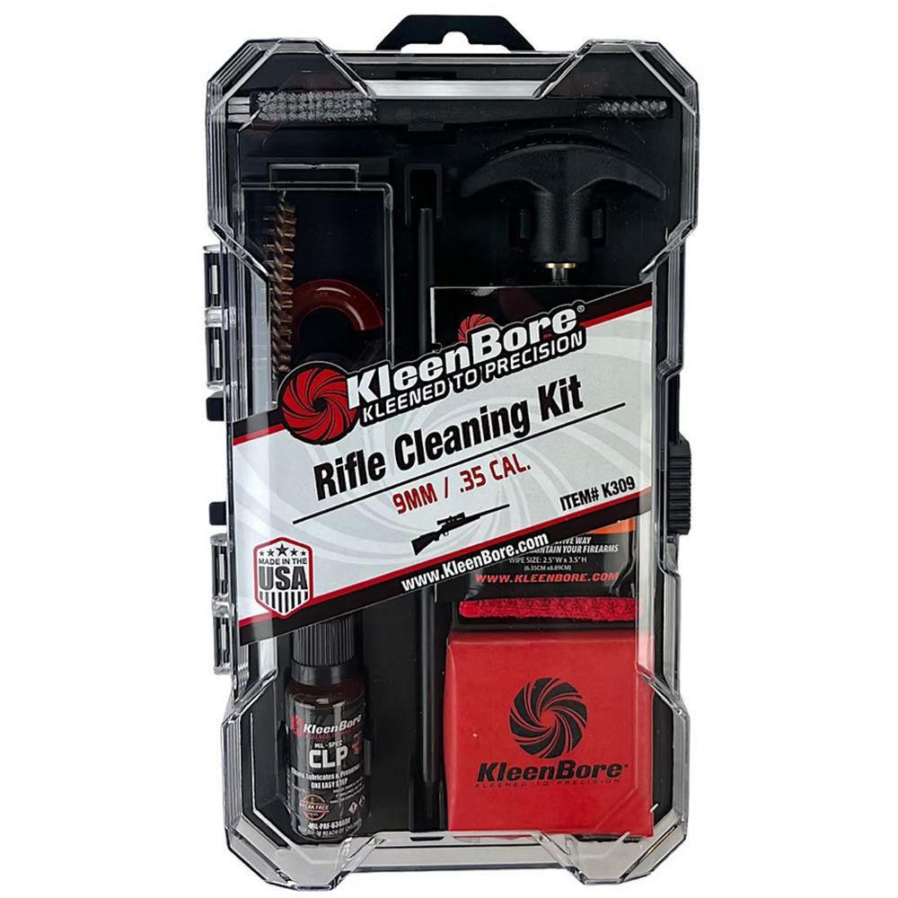 KleenBore 9mm/35 Cal Rifle Cleaning Kit