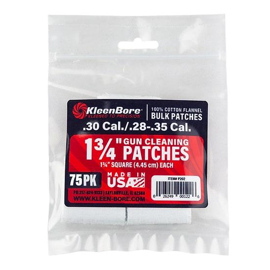 KleenBore 1 3/4 .28-.35 Cal. Cleaning Patches (75PK)