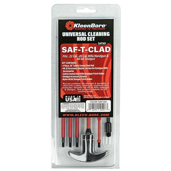 KleenBore Universal Saf-T Clad Red Coated Rod (clamshell package)
