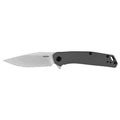 Kershaw ALIGN, 3.15" Folding Knife, Clip Point Plain Edge, Stainless Steel Handle