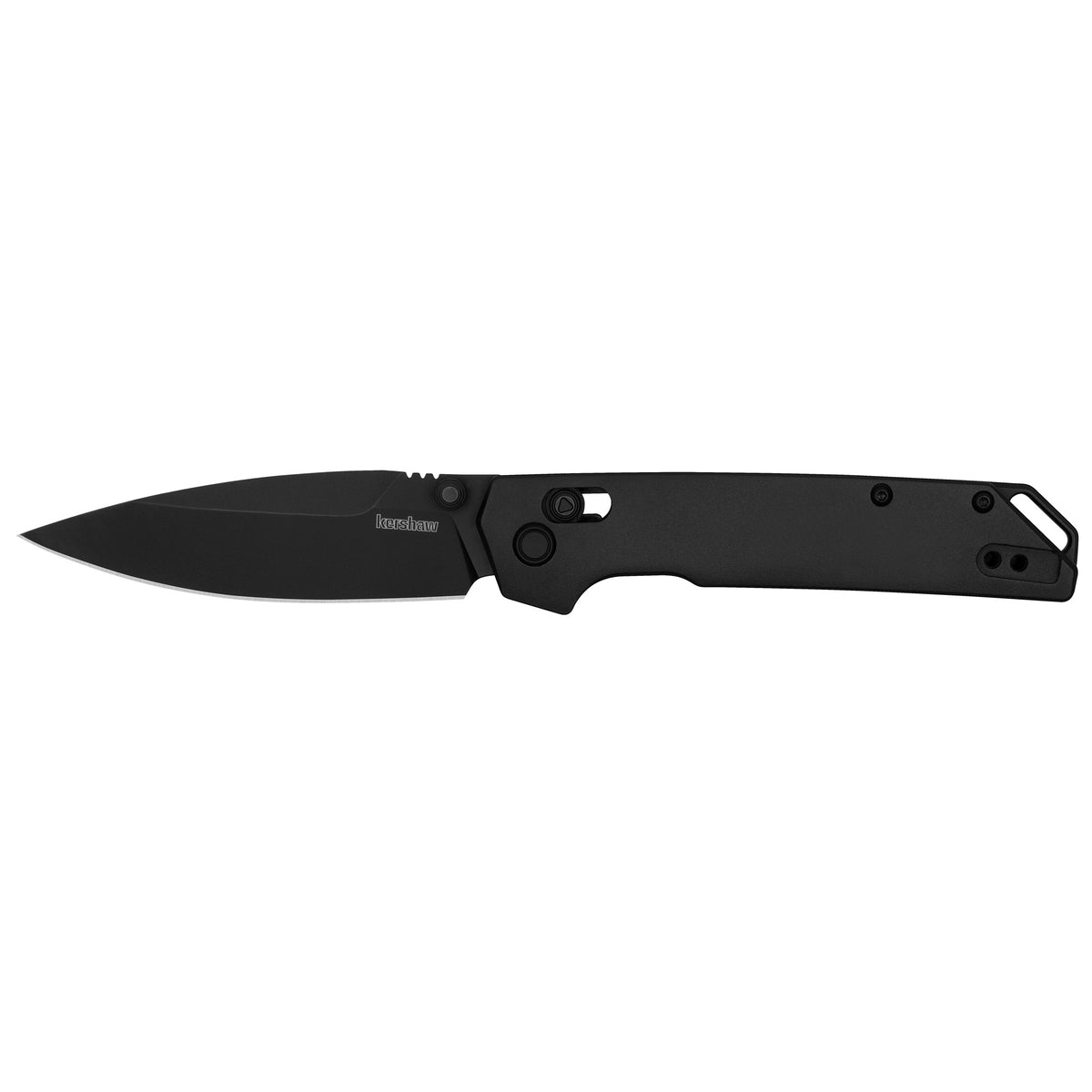 Kershaw Iridium, 3.4" Folding Knife, Spear Point Plain Edge, 6061-T6 Aluminum Handle