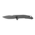 Kershaw Helitack, Folding Knife, Flipper Assisted Opening, Plain Edge, 8Cr13MoV Steel