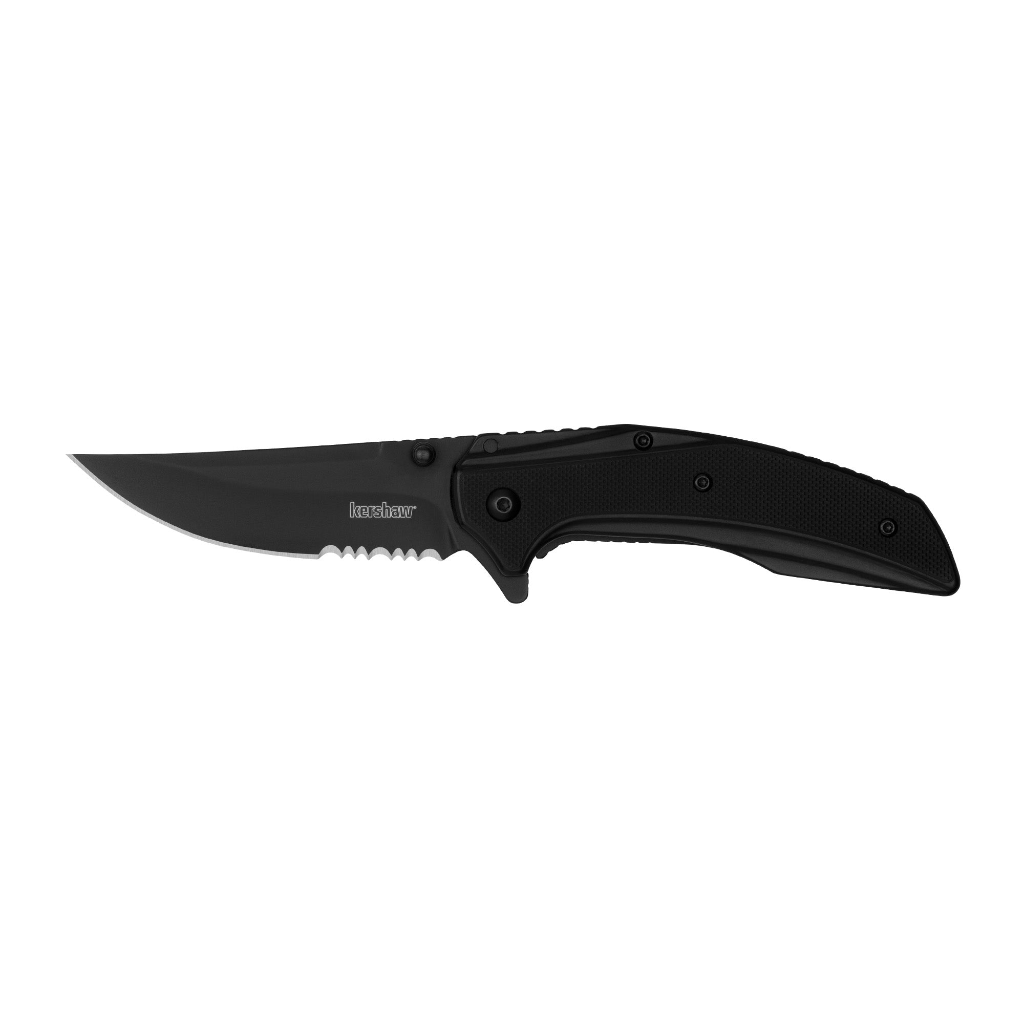 Kershaw Outright, Folding Knife, Assisted Opening, 3" Upswept Trailing Point Blade
