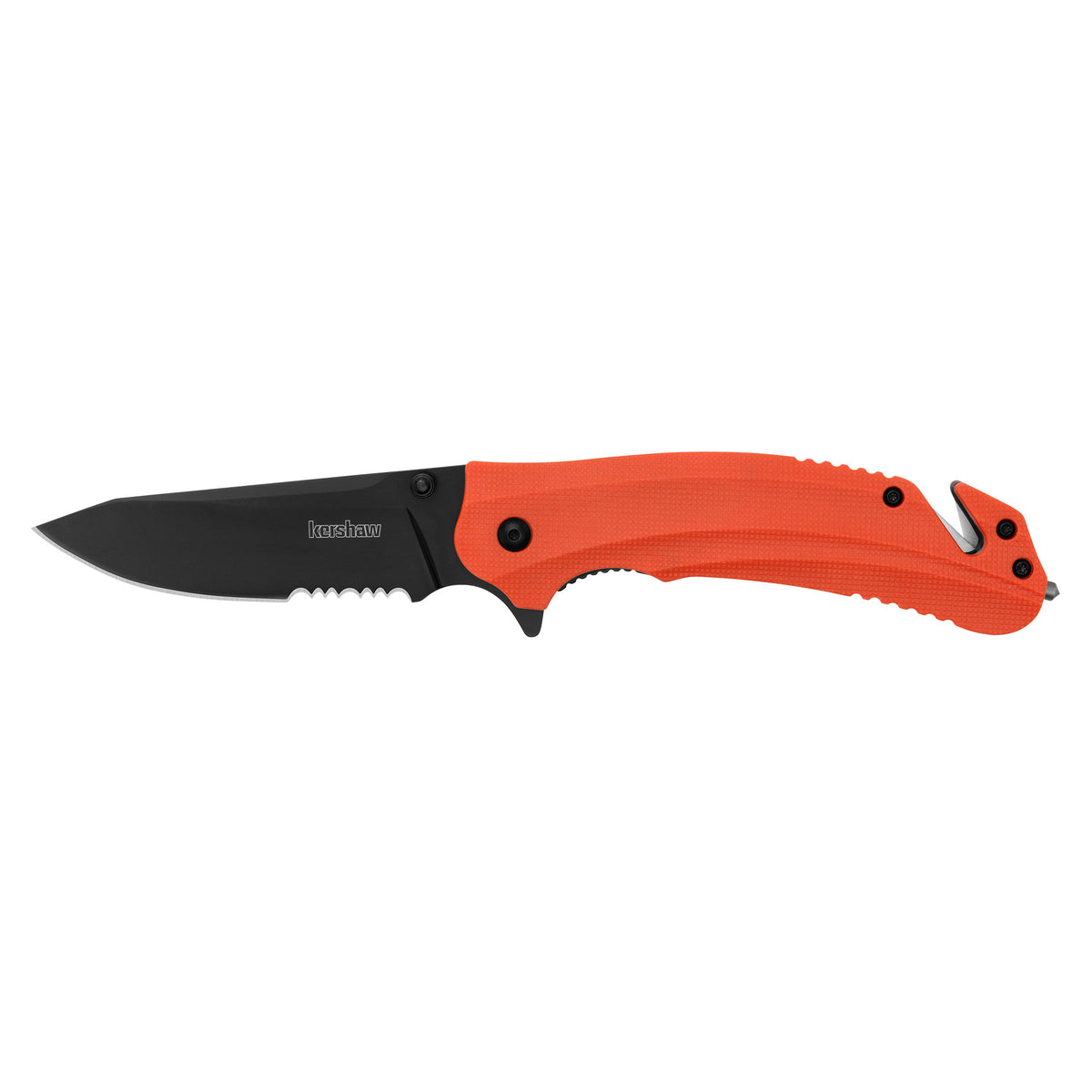 Kershaw Barricade, Folding Knife, Assisted Opening, 3.5" Drop Point Blade