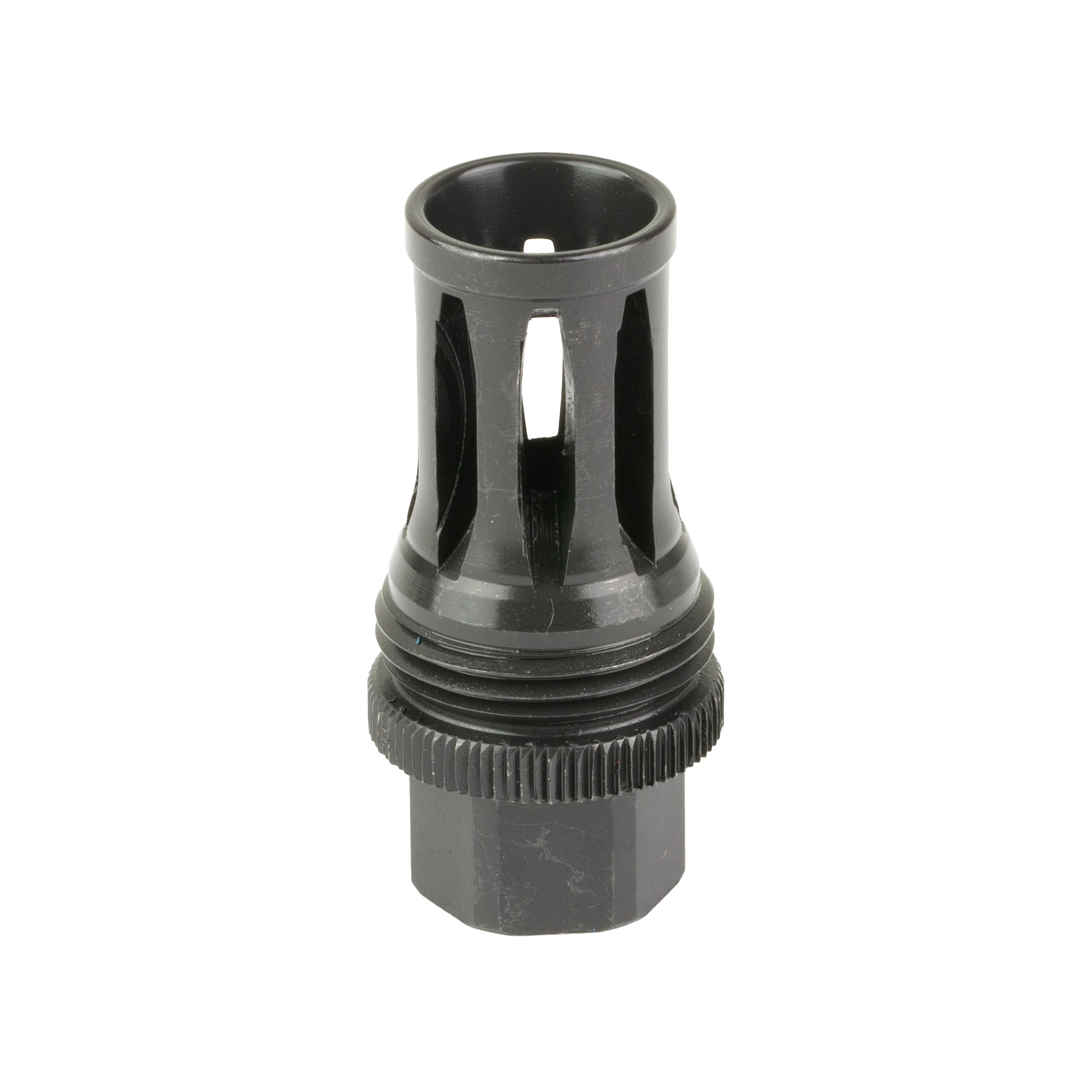 KGM Quick Detach Flash Hider, 1/2X28, Nitride Finish, Black