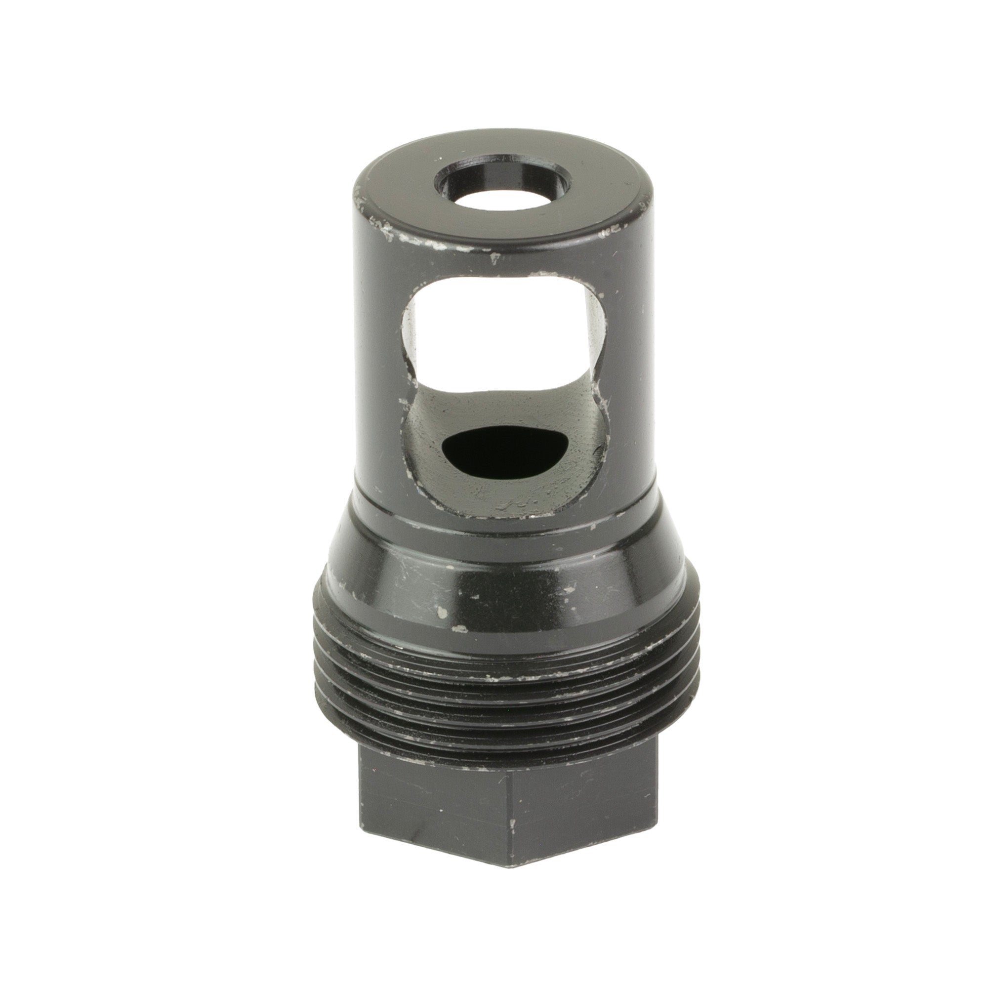 KGM Taper Muzzle Brake, Threaded 5/8X24, Fits R30T/R338 Suppressors, Nitride Finish, Black