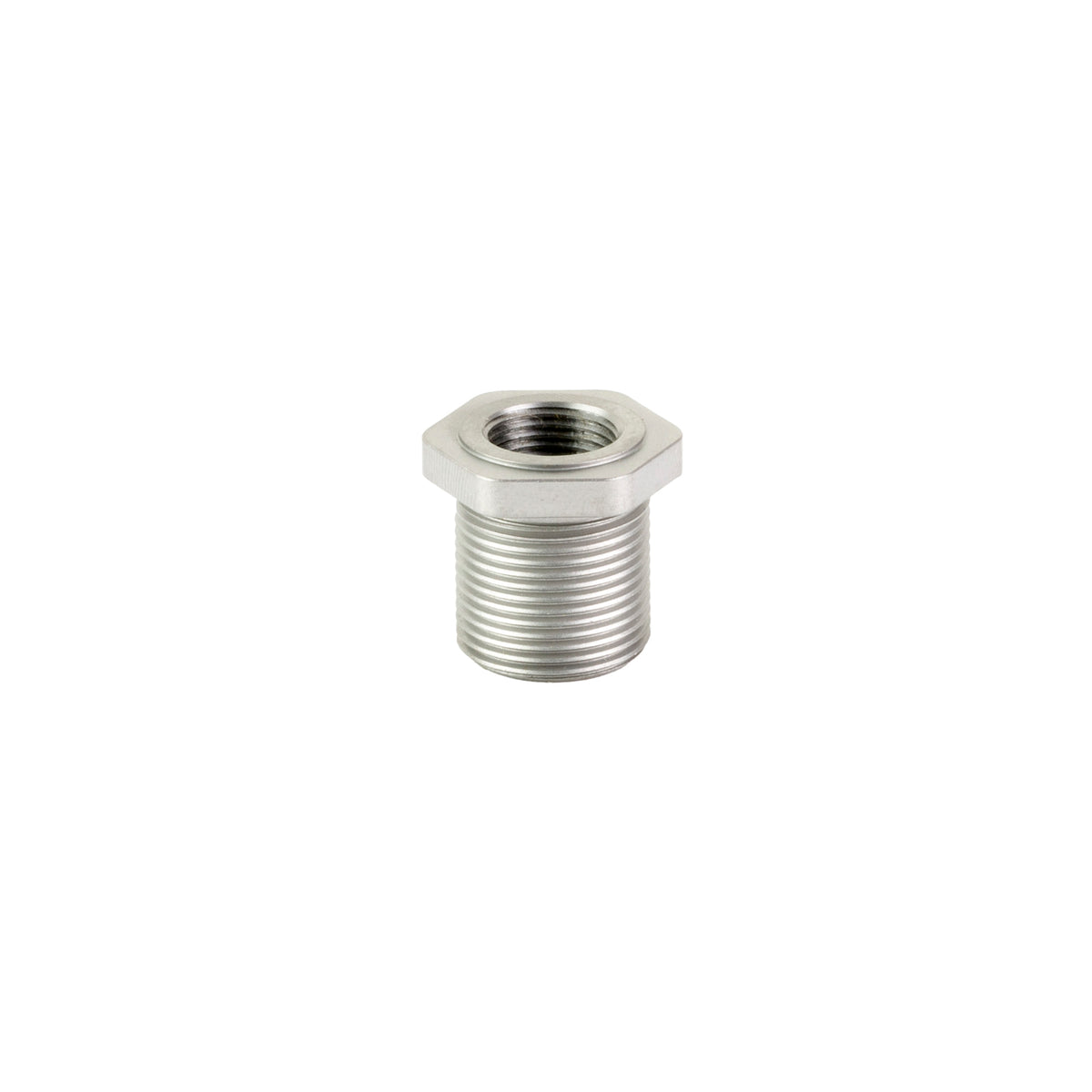 Kimber America Muzzle Thread Adapter, 7/16X28 to 5/8X24, Matte Finish, Silver