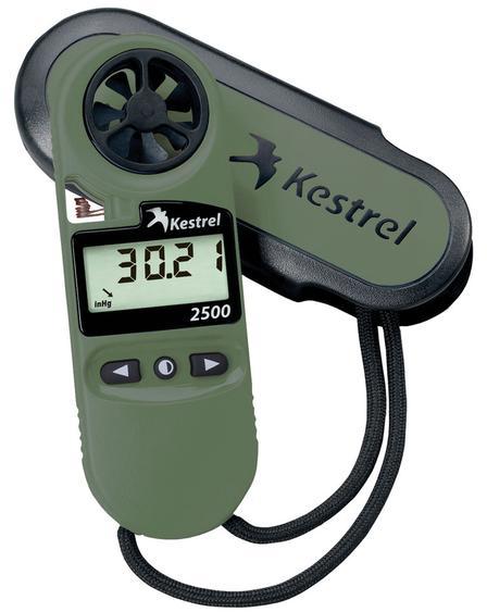 Kestrel 2500NV Weather Meter / Digital Altimeter +NV Backlight Olive Drab