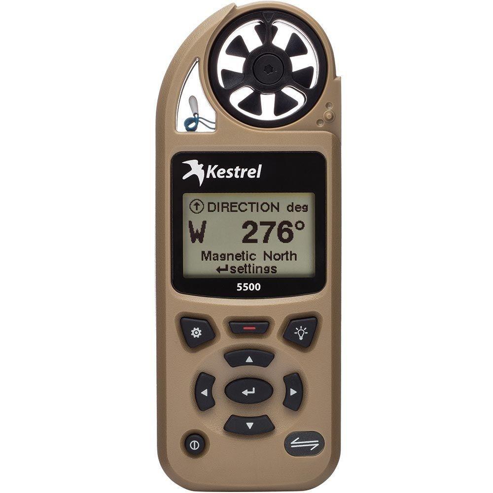 Kestrel 5500 Weather Meter with LiNK + Vane Mount Desert Tan