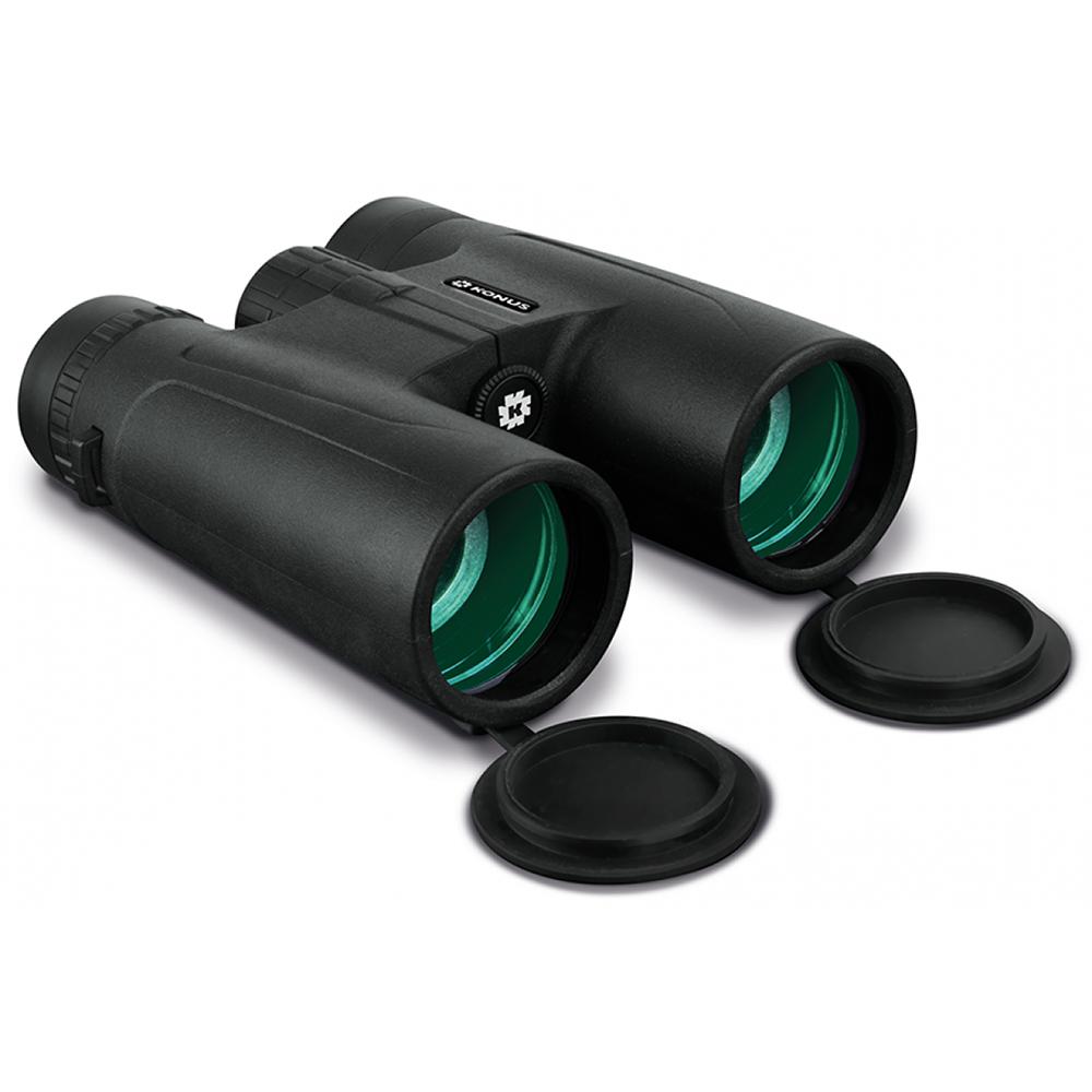Konus Compact Binoculars 10x42mm Black Rubber Roof Prism