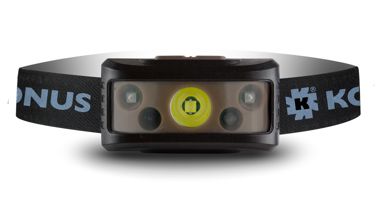 Konus Headlamp rechargeable 236 lumens - 4 modes - hand motion sensor