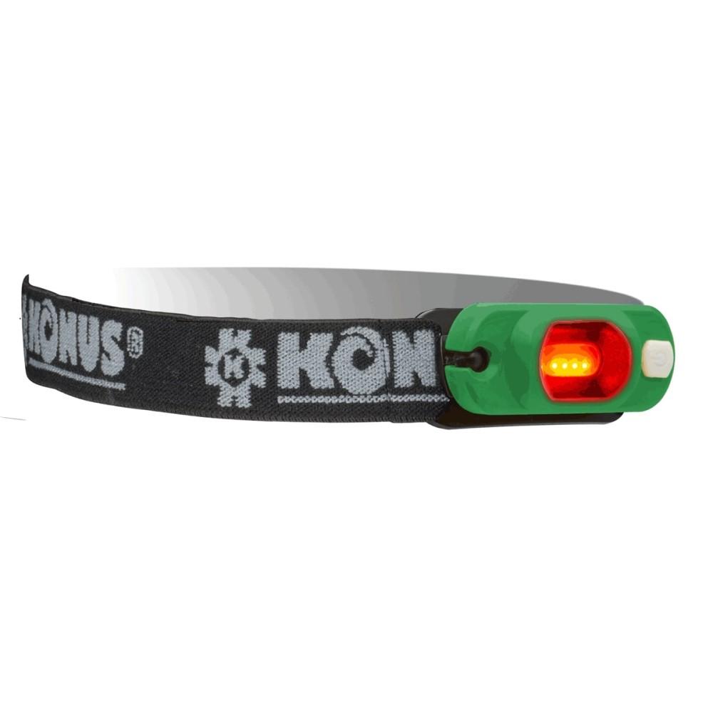 Konus Headlamp rechargeable w/LED - 3w Power & 220 lumens