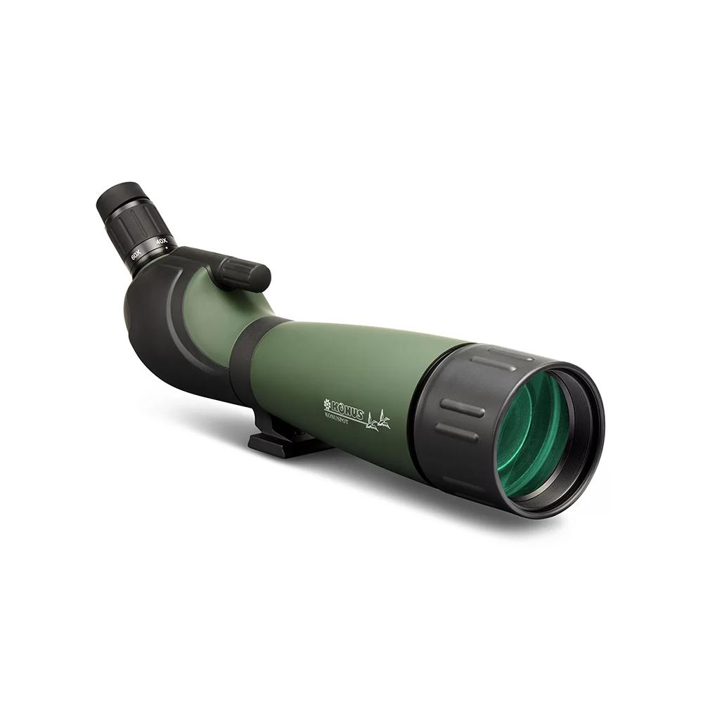 KONUSPOT-100 20-60x100 Zoom Spotting Scope with smart phone adapter
