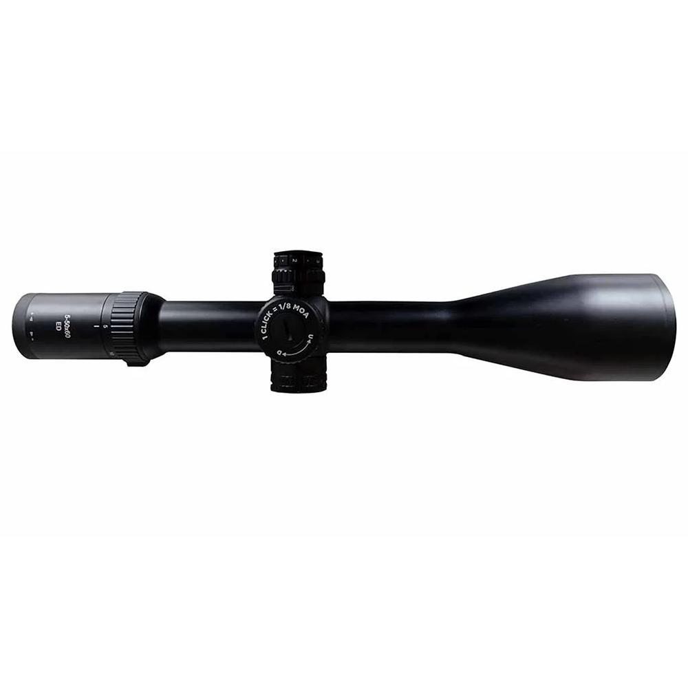 Konus 5x-50x60mm Riflescope - engraved/illum Crosshair 34mm w/Zero Stop