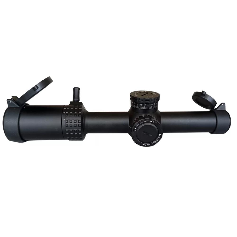 Konus 1x-10x24mm Riflescope - engraved/illum BCR w/Zero-Stop Turrets