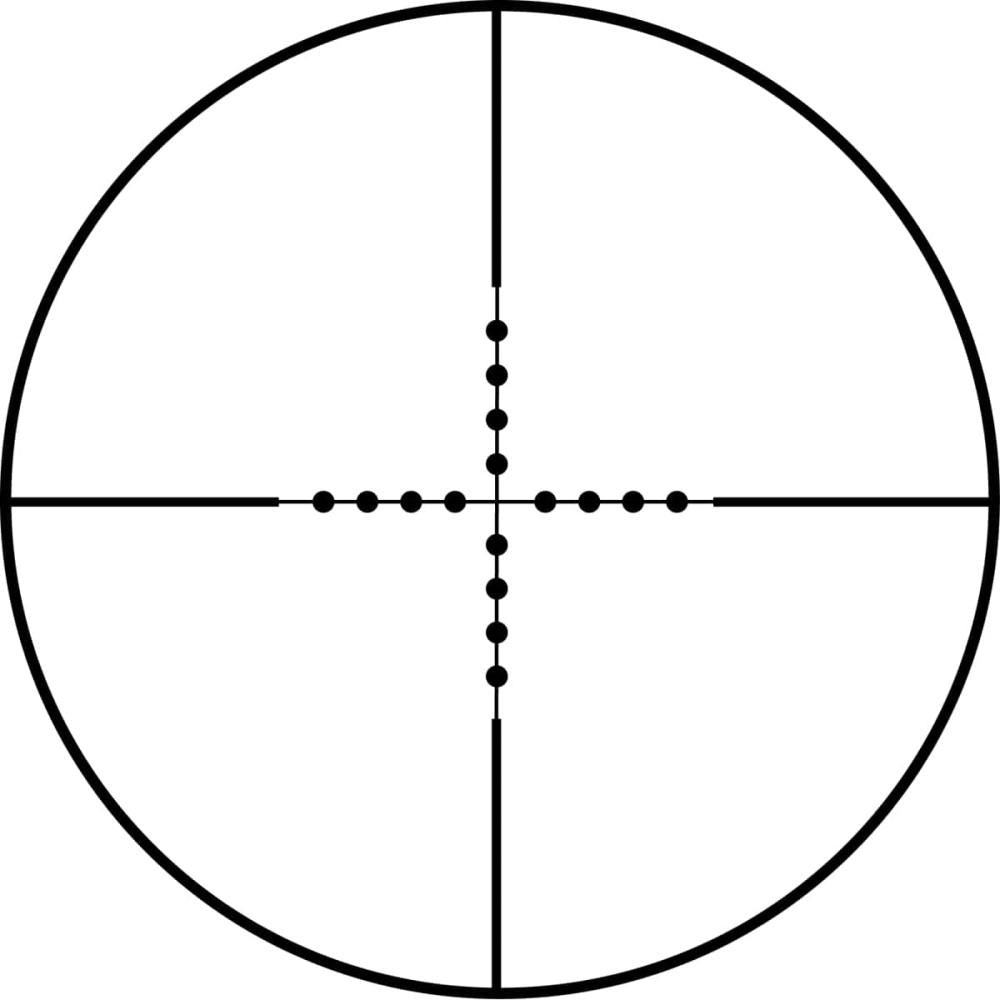 6-24x44 riflescope with engraved Mil-Dot reticle