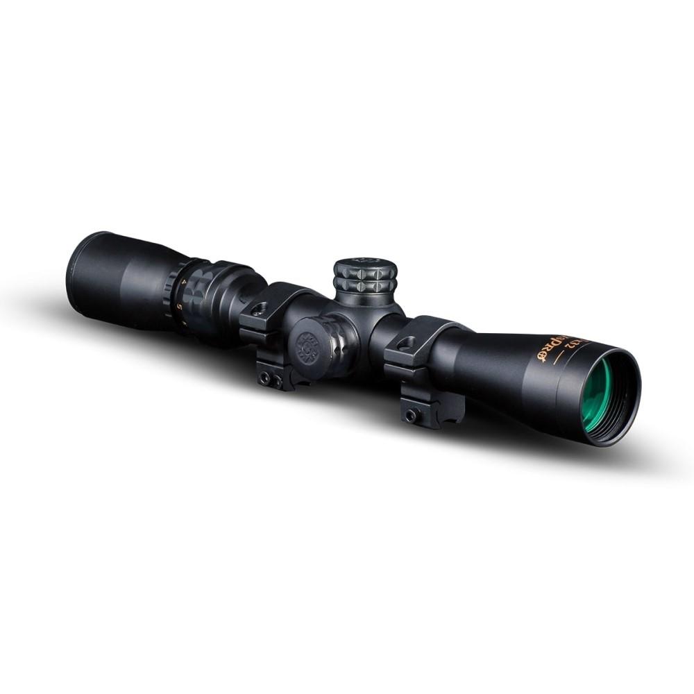 2-7x32 riflescope with engraved reticle - black