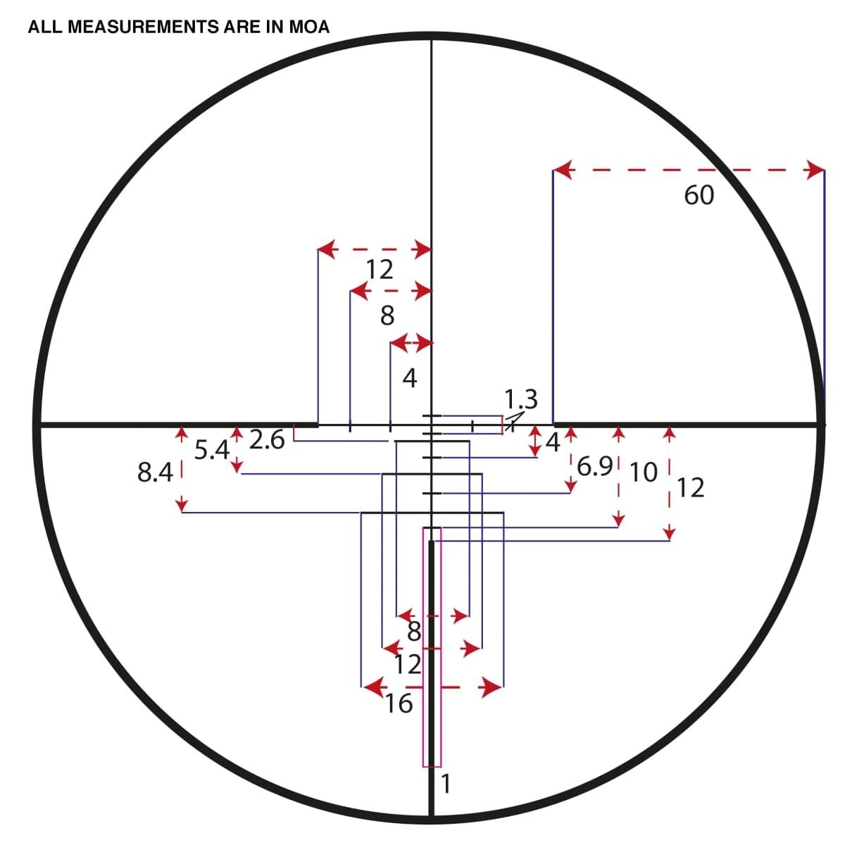 KONUSPRO-275 3X-10X44 muzzleloading scope w/engraved IR ballistic reticle