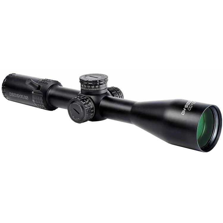 KONUS 4x-16x50mm riflescope - engraved/illum. Christmas Tree reticle, 34mm