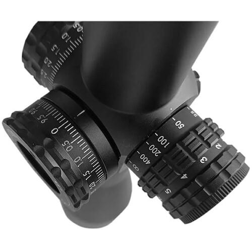 KONUS 4x-16x50mm riflescope - engraved/illum. Christmas Tree reticle, 34mm