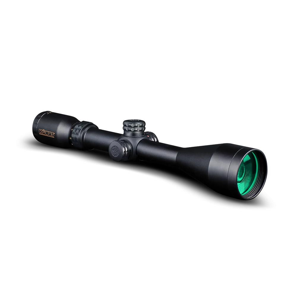 3-9x50 riflescope with dual illuminated 30/30 engraved reticle