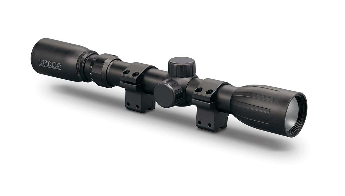 KonusFire 3X-9X32mm Riflescope with mounting rings