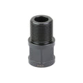 KNS Precision, Inc. AK Thread Adaptor, 14X1L to 5/8X24R, Nitride Finish, Black