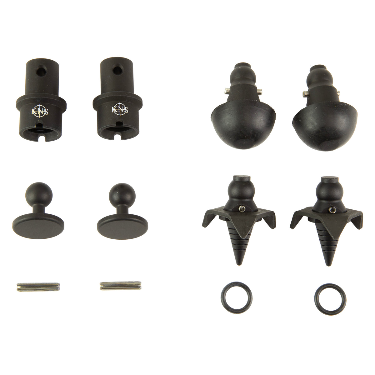 KNS Precision, Inc. Snapfoot, Quick Change Modular Bipod Kit, Fits Magpul Bipods