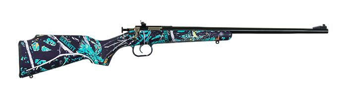 MUDDY GIRL SERENITY BLUED .22LR SYNTHETIC STOCK HYDRODIPPED