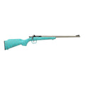 Crickett 22LR Stnls Blue w/Gold Web Syn Stk