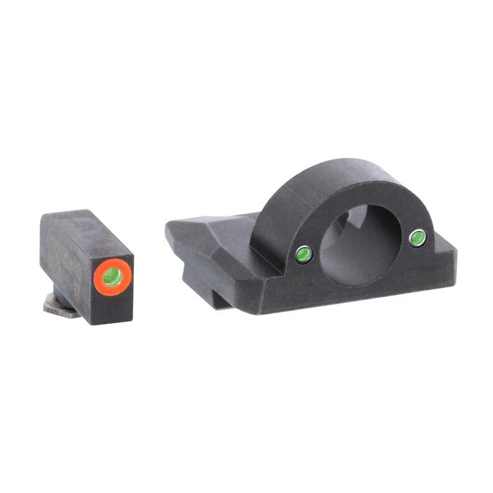 NIGHT SIGHTS FOR GLK Ghost Ring Set Orange Outline 17,19,26