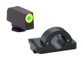 NIGHT SIGHTS FOR GLK Ghost Ring Set GREEN Outline 17,19,26