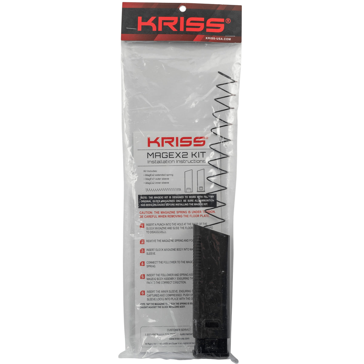 Kriss EX Mag kit 45ACP 30Rd.