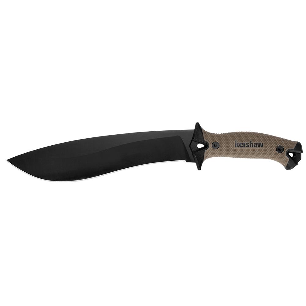 Kershaw Machete 10 Fixed Blade Knife Plain Edge Carbon/Powdercoat