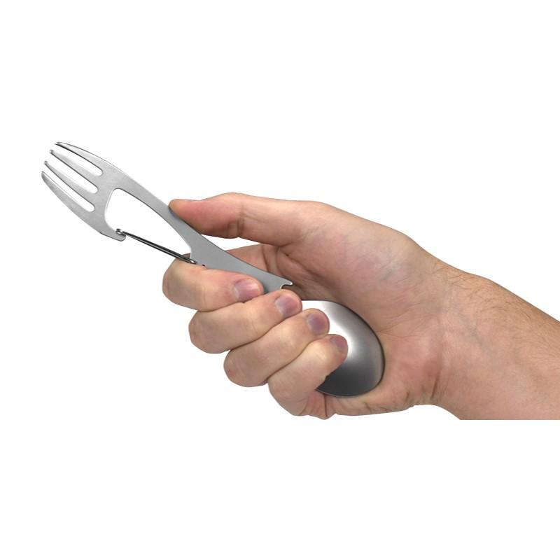 Kershaw Ration XL Stainless Steel Spork Multi-tool Bead Blast