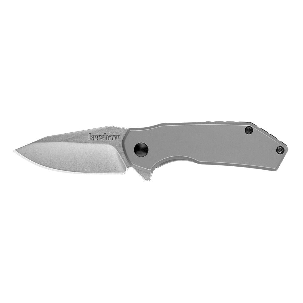 Kershaw Valve Frame Lock Knife Bead Blast Stainless Steel (2.25 Stonewash)
